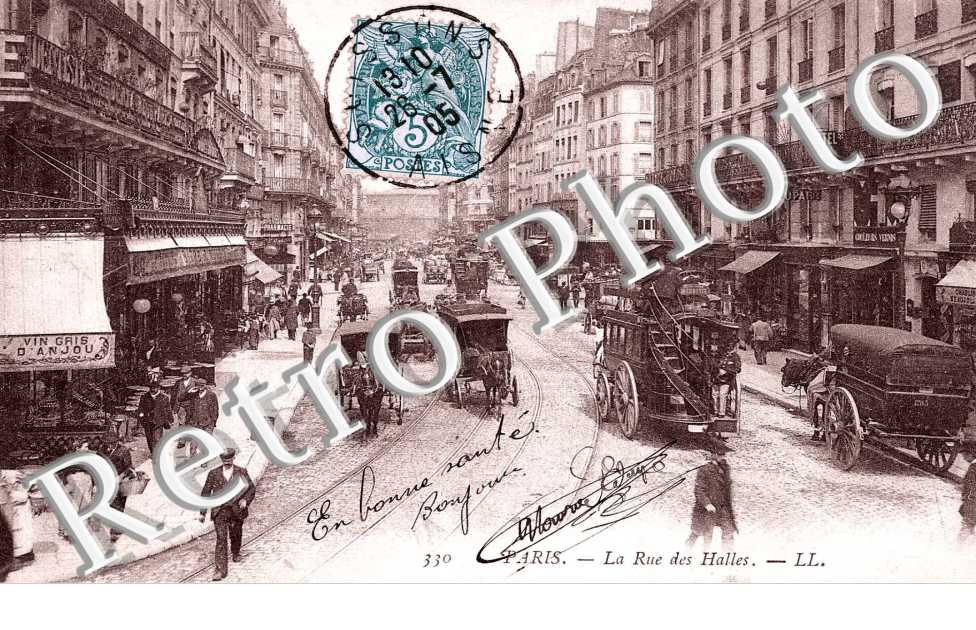 la rue des halles