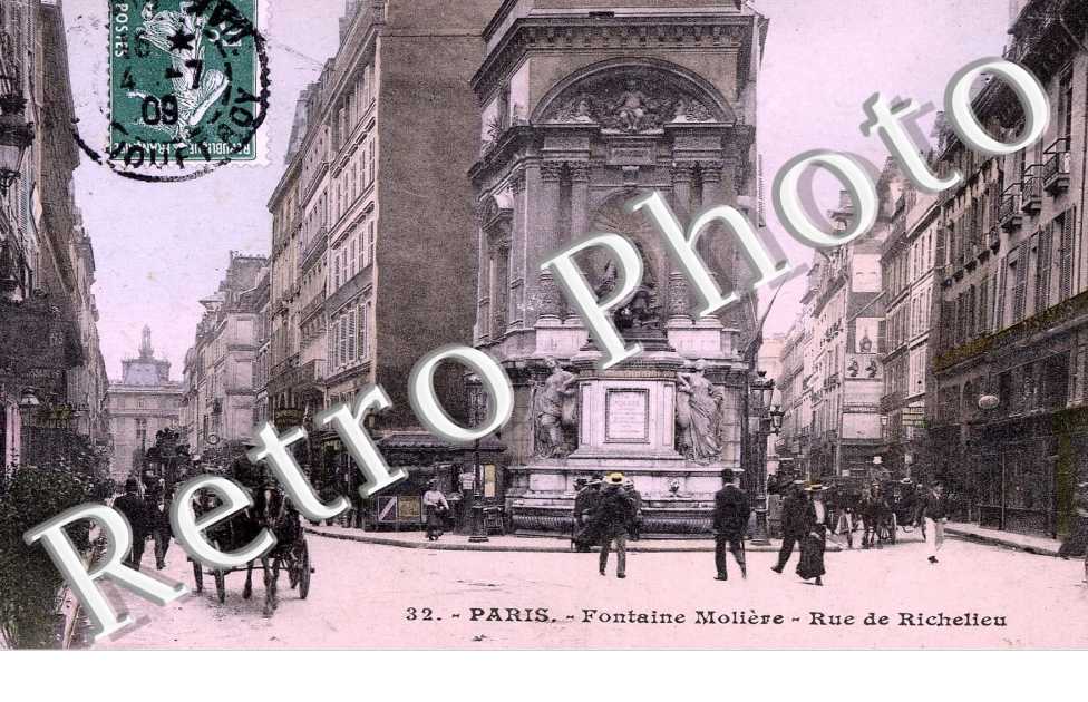fontaine moliere RUE DE RICHELIEU