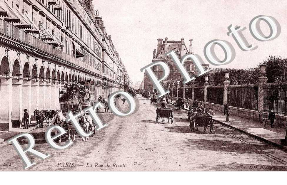 la rue DE RIVOLI