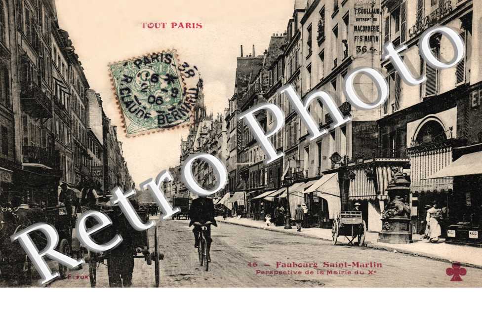 FAUBOURG SAINT MARTIN