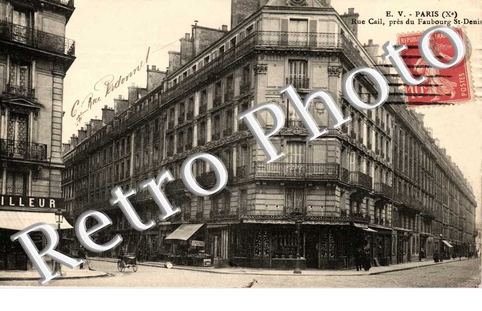 Rue Cail près du Faubourg Saint denis