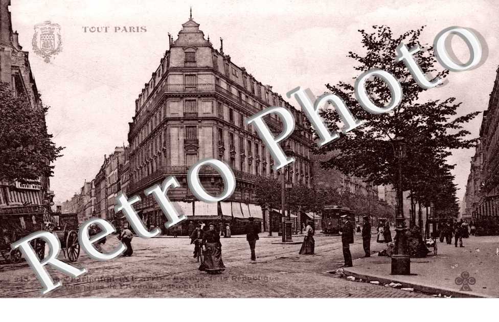 avenue DE LA REPUBLIQUE  vue prise de l'avenue parmentier