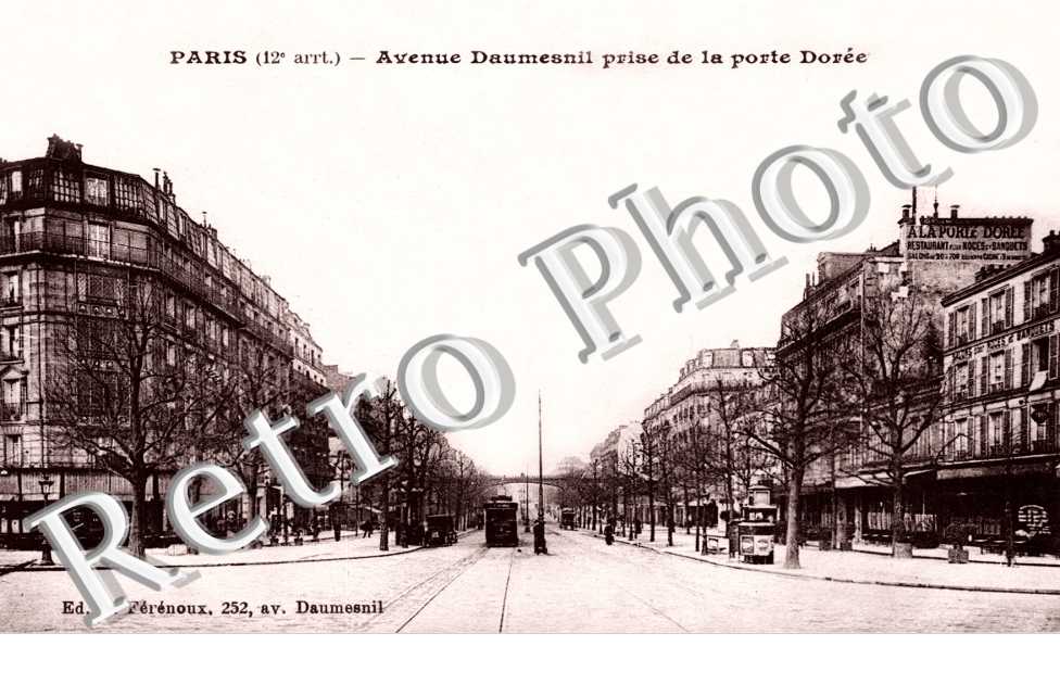 AVENUE DAUMESNIL PRISE DE LA PORTE DOREE