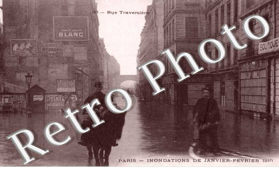 rue Traversiere - inondations
