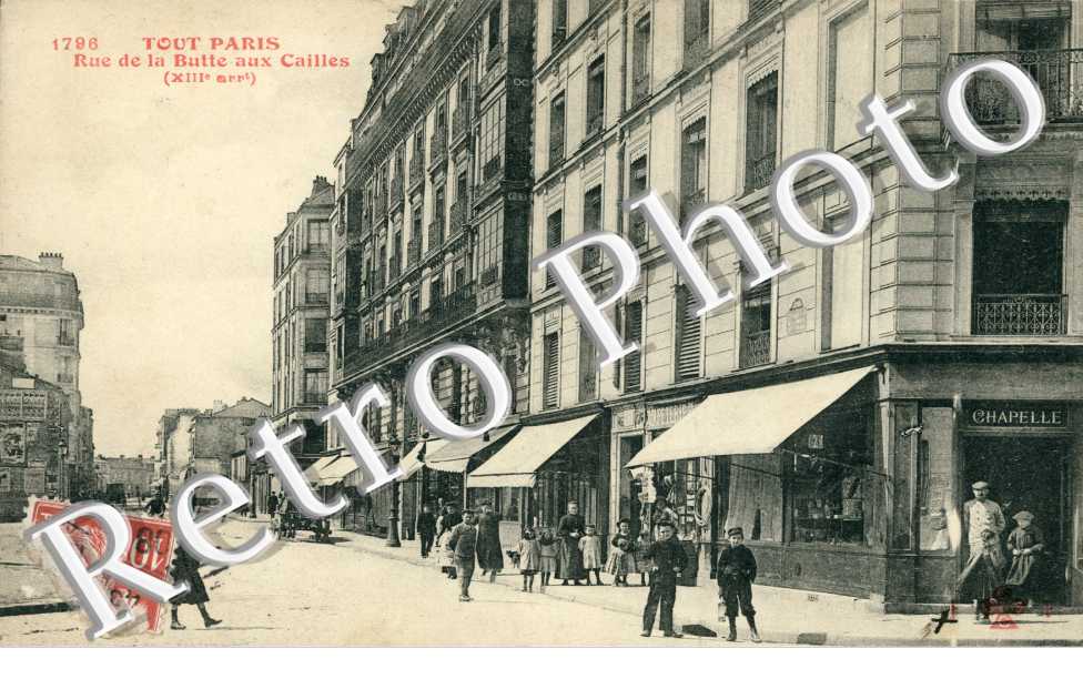 RUE DE LA BUTTE AUX CAILLES 
