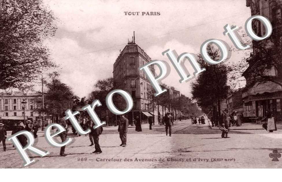 CARREFOUR DES AVENUES DE CHOISY ET d'IVRY