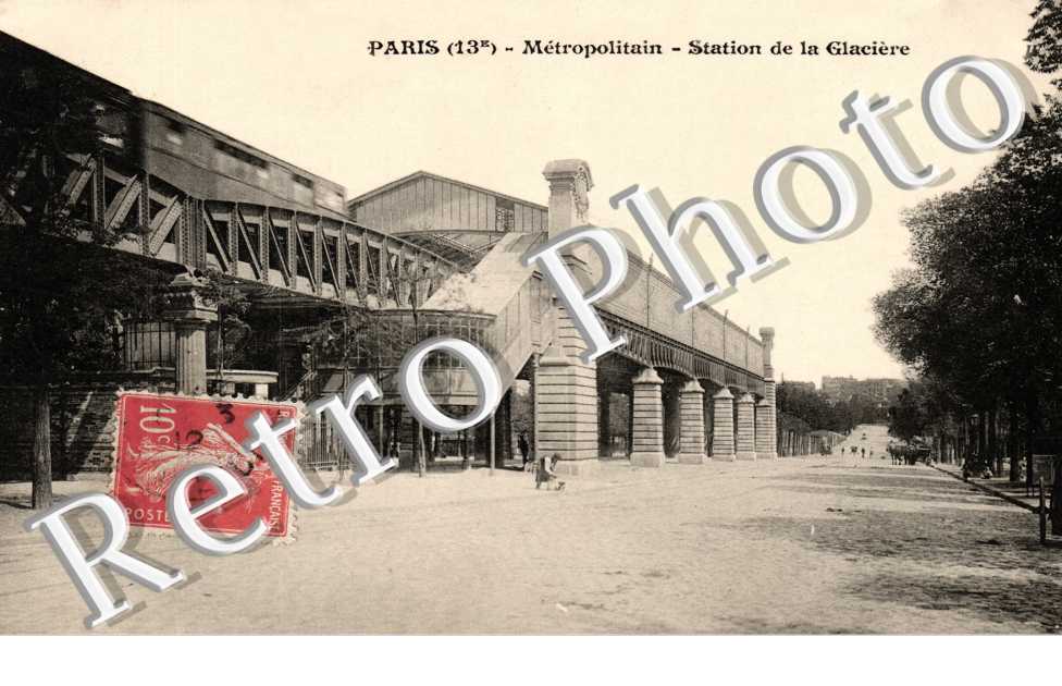 Métropolitain - Station de la Glacière