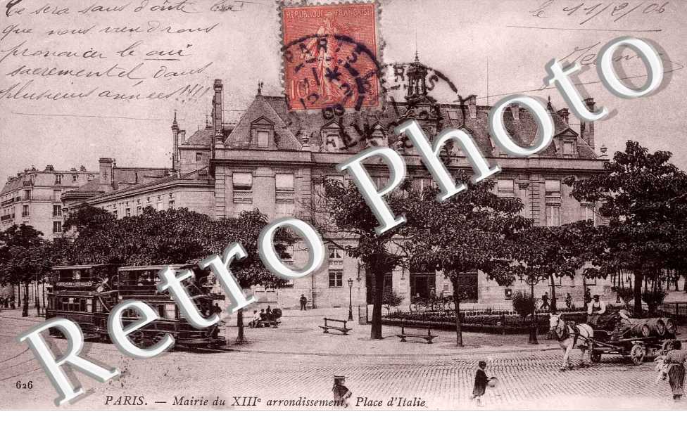 MAIRIE DU XIII° ARRT PLACE D'ITALIE 