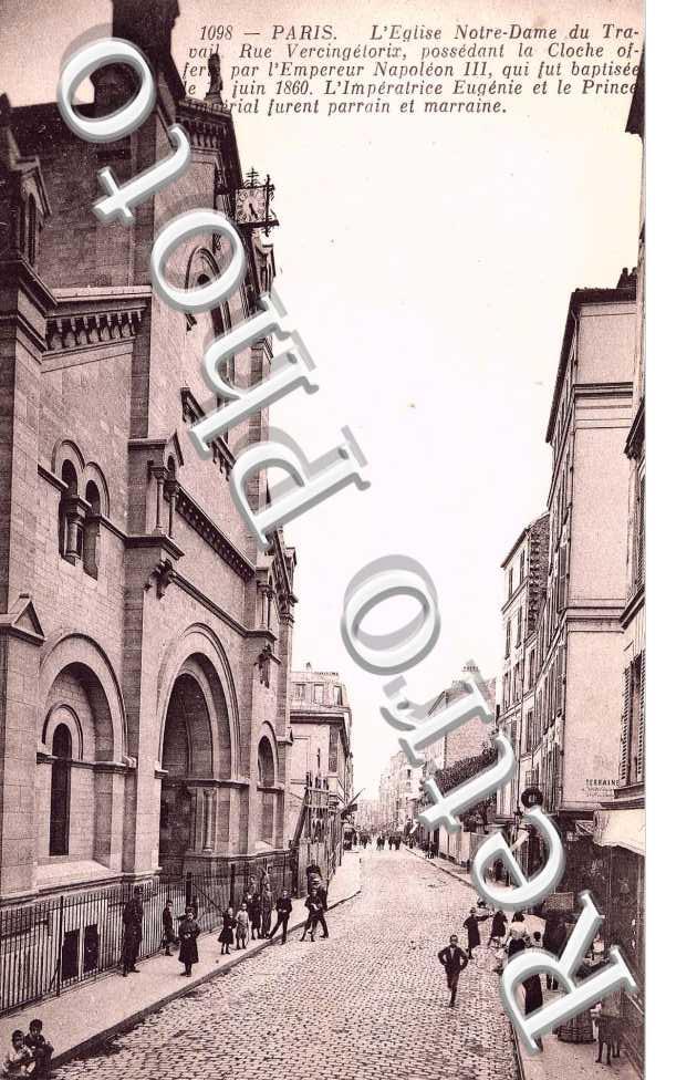 rue Vercingetorix EGLISE NOTRE DAME DU TRAVAIL