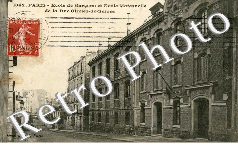 Ecole de Garçons et Maternelle de la rue Olivier de Serres