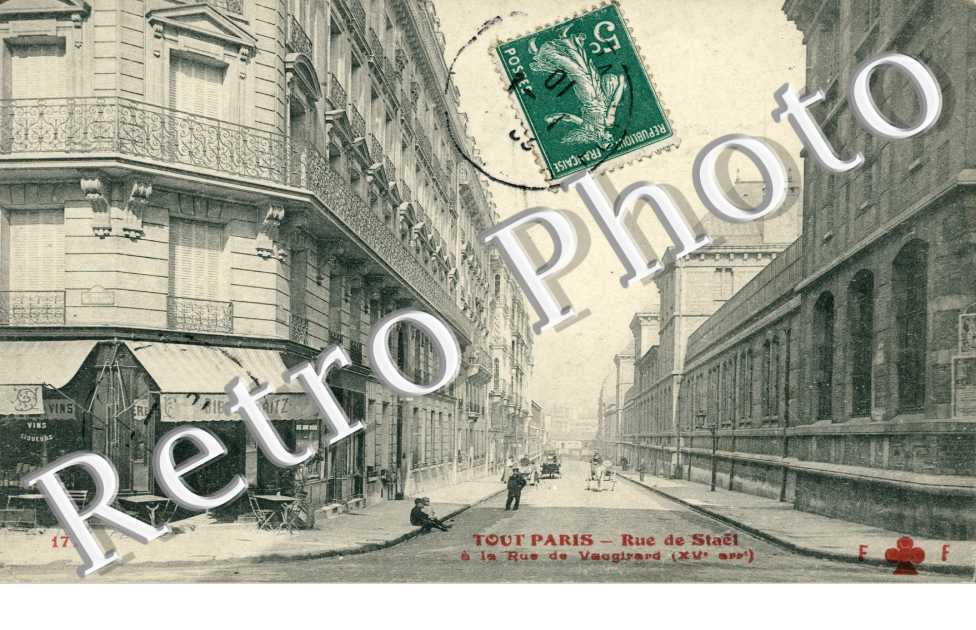 rue de Stael a la rue Vaugirard