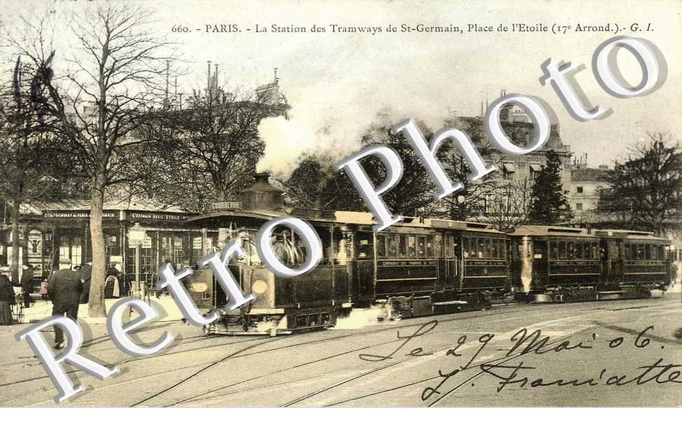 Station des Tramways de St Germain, Place de l'Etoile