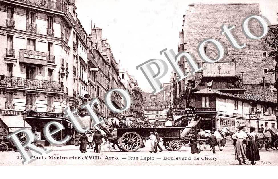 rue Lepic - Boulevard de Clichy