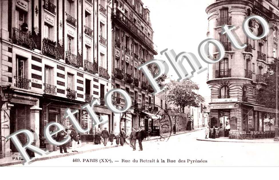 Rue des Pyrenees à la rue des Pyrénées