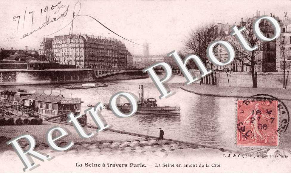 la seine en amont de la cite