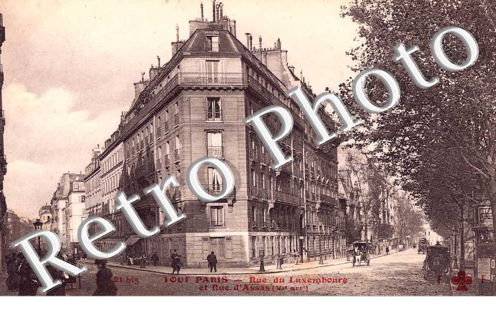 RUE DU LUXEMBOURG ET RUE D'ASSAS