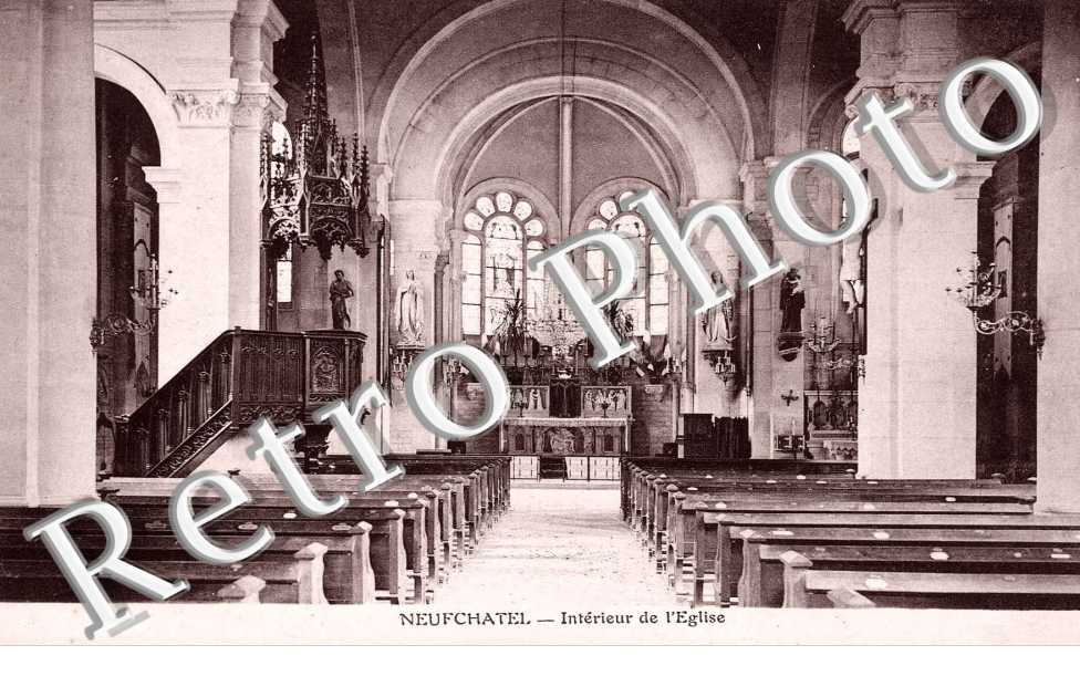 interieur de l'eglise