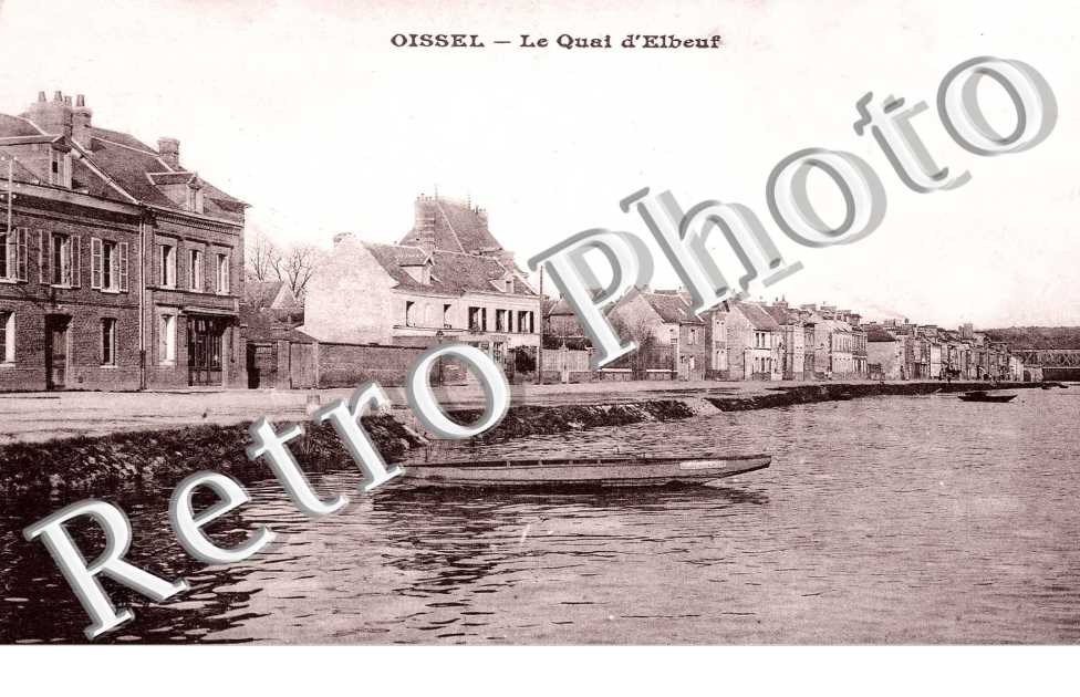 Le quai d'Elbeuf