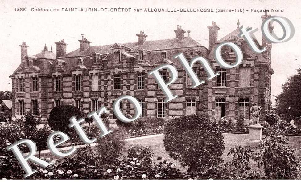 le château. Façade Nord (1930)