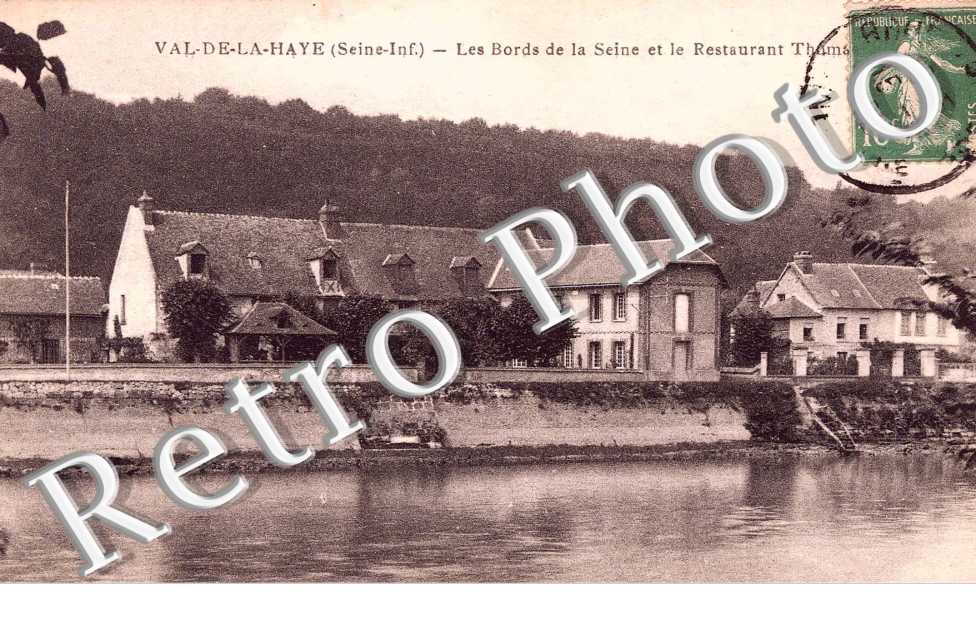 Les bords de la Seine et restaurant