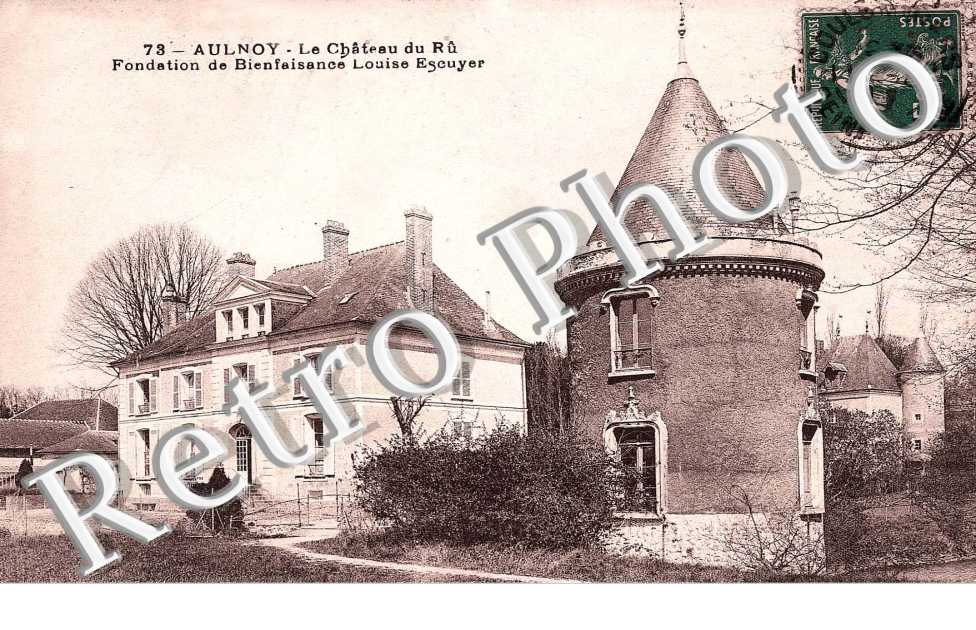 Le Chateau du Ru, Fondation de Bienfaisance Louise Escuyer