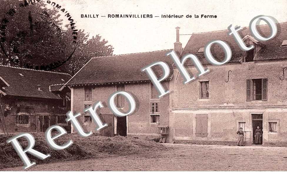 Romainvilliers, interieur de la ferme