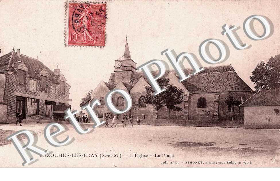 l'eglise , la place