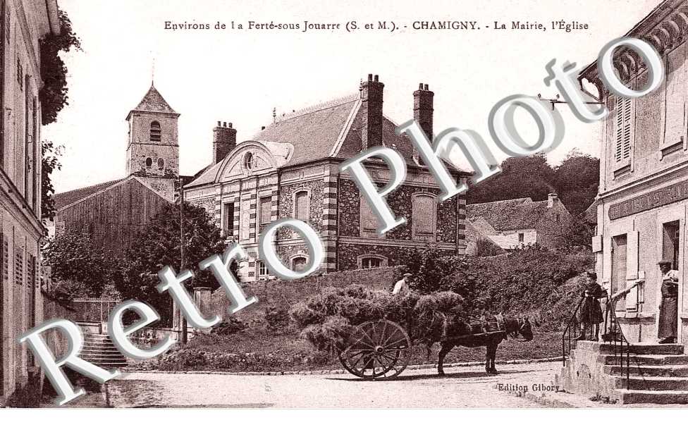 la mairie, l'eglise