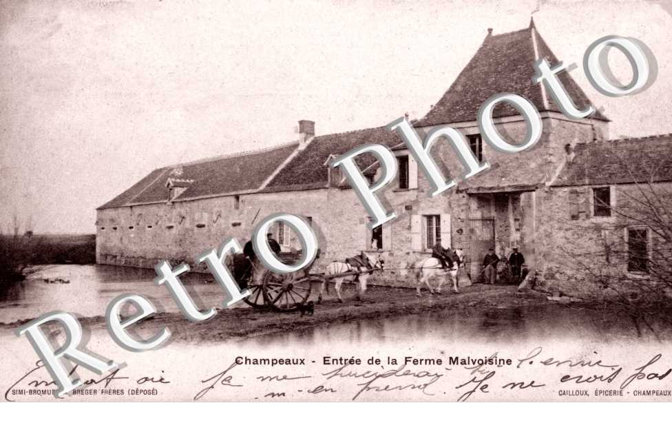 entree de la ferme Malvoisine