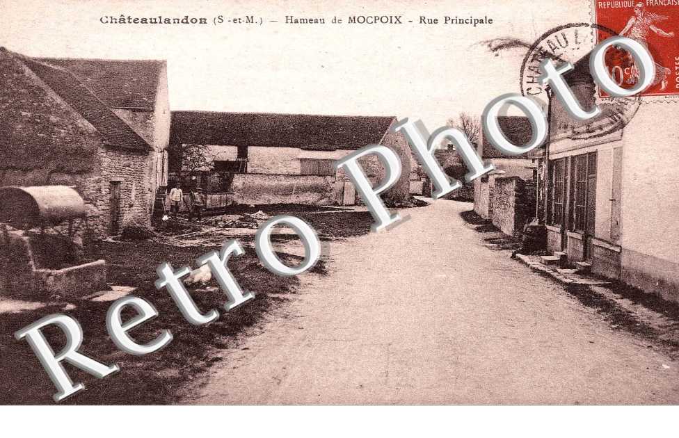 hameau de Mocpoix rue principale