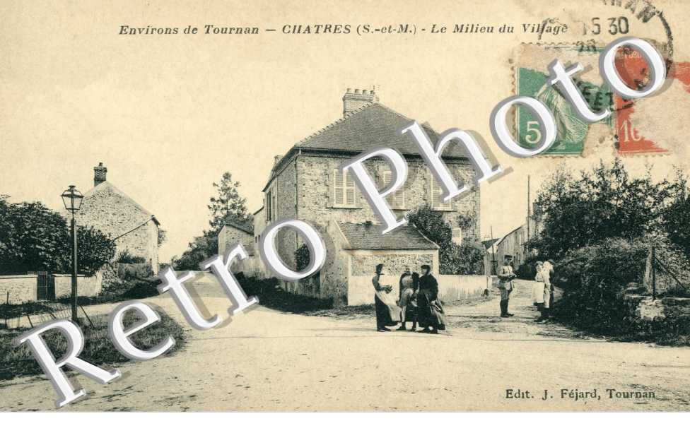 Le milieu du village