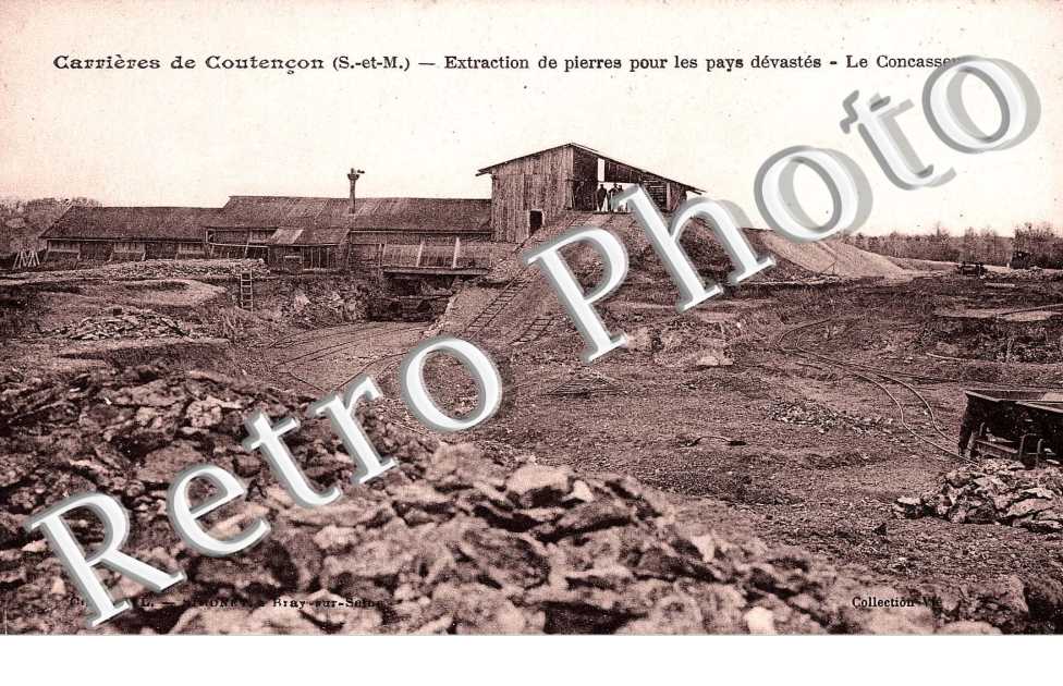 extraction de pierres pour les pays devastes, le concasseur
