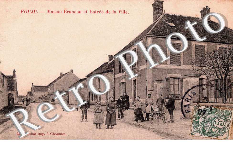 Maison Bruneau et Entrée de la Ville