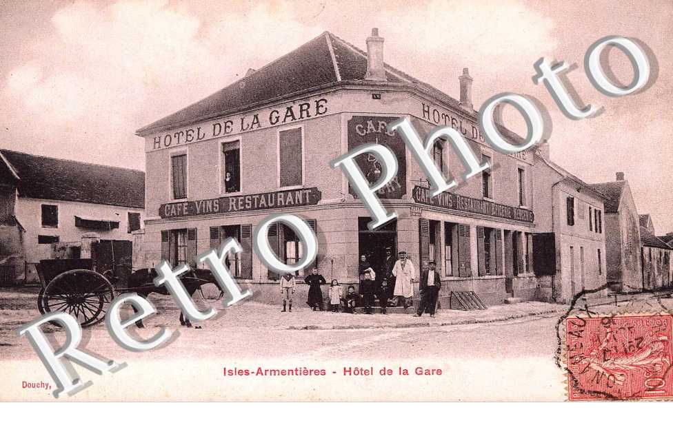 Isles-Armentieres, hotel de la Gare