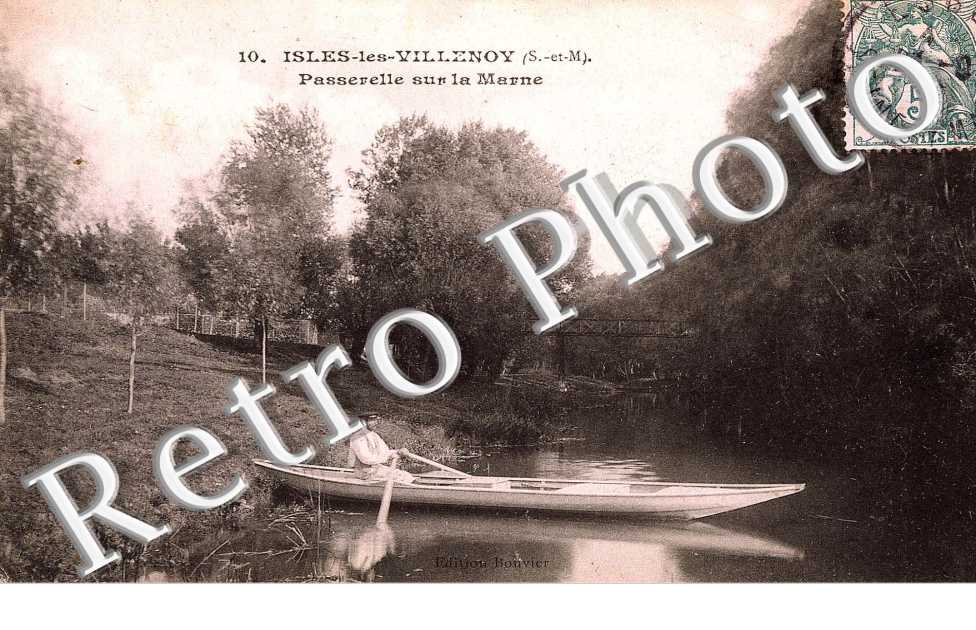 passerelle sur la Marne