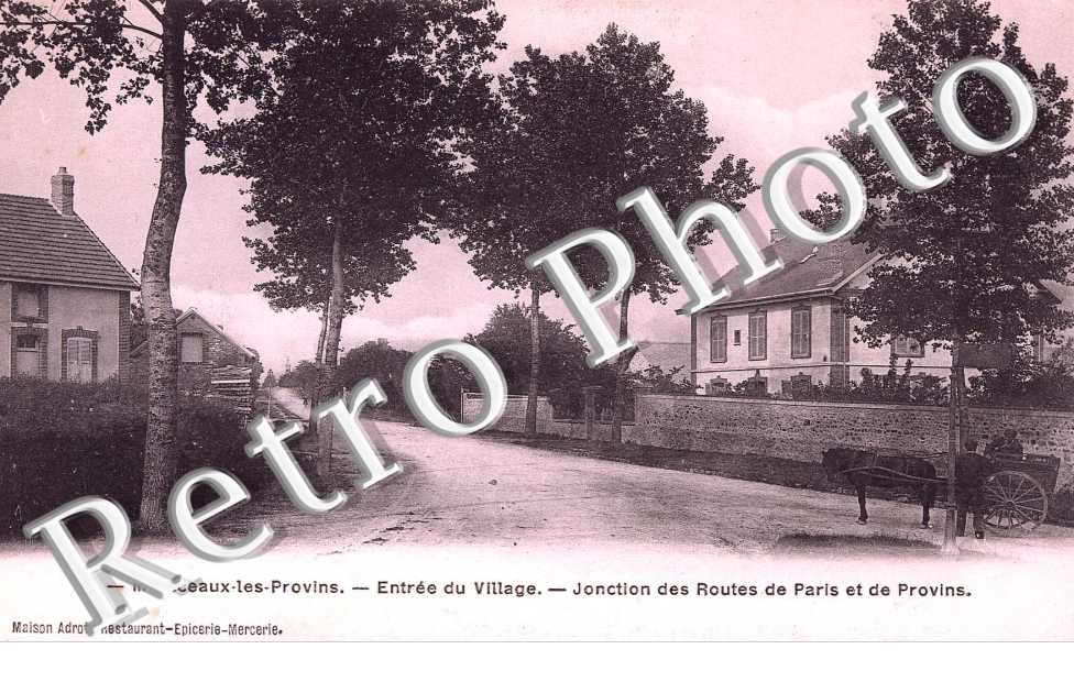 Jonction des routes de Paris et de Provins