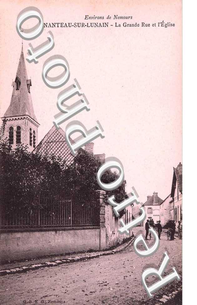 La grande rue et l'eglise