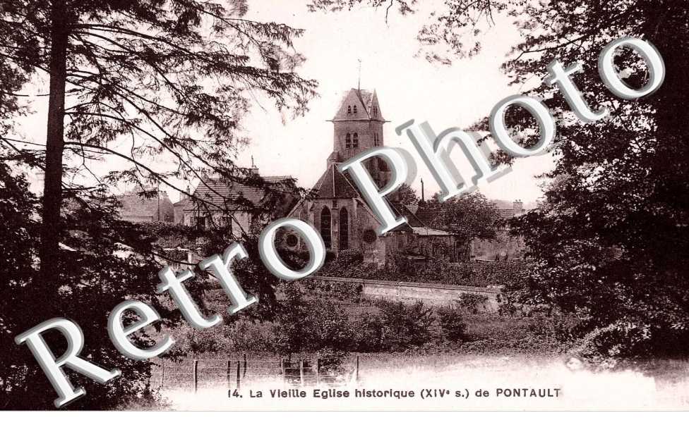la vieille eglise historique de Pontault
