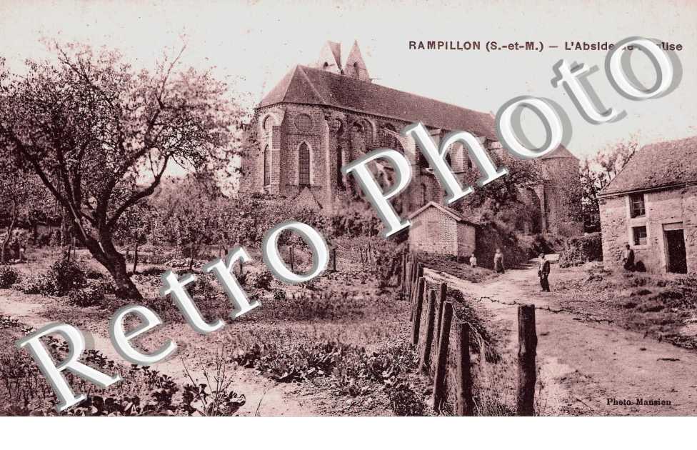 l'abside de l'eglise