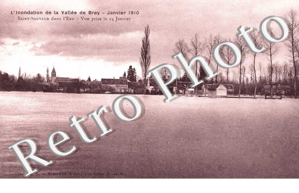 Inondation - janvier 1910