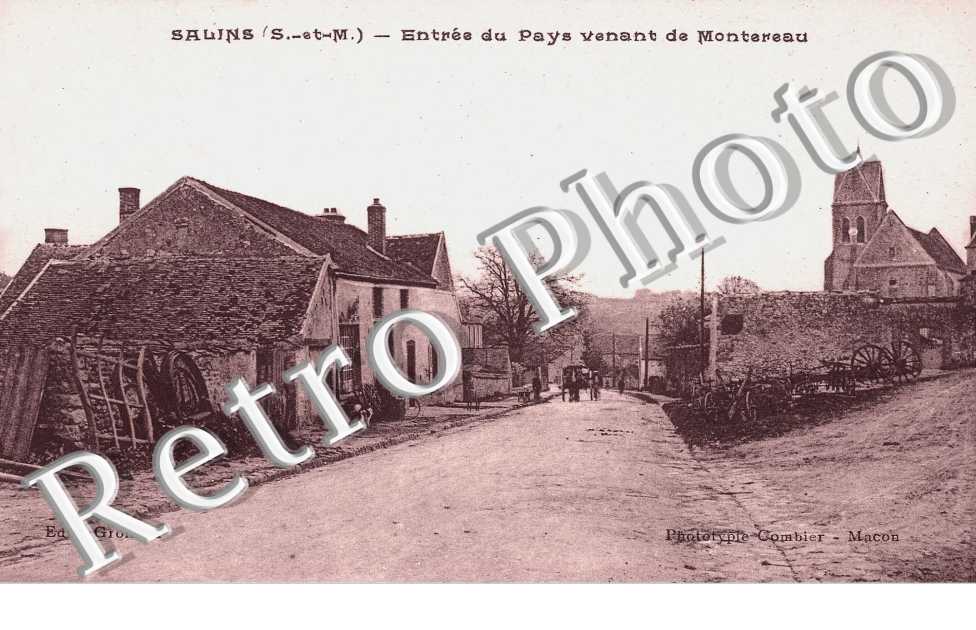 Entree du pays venant de Montereau