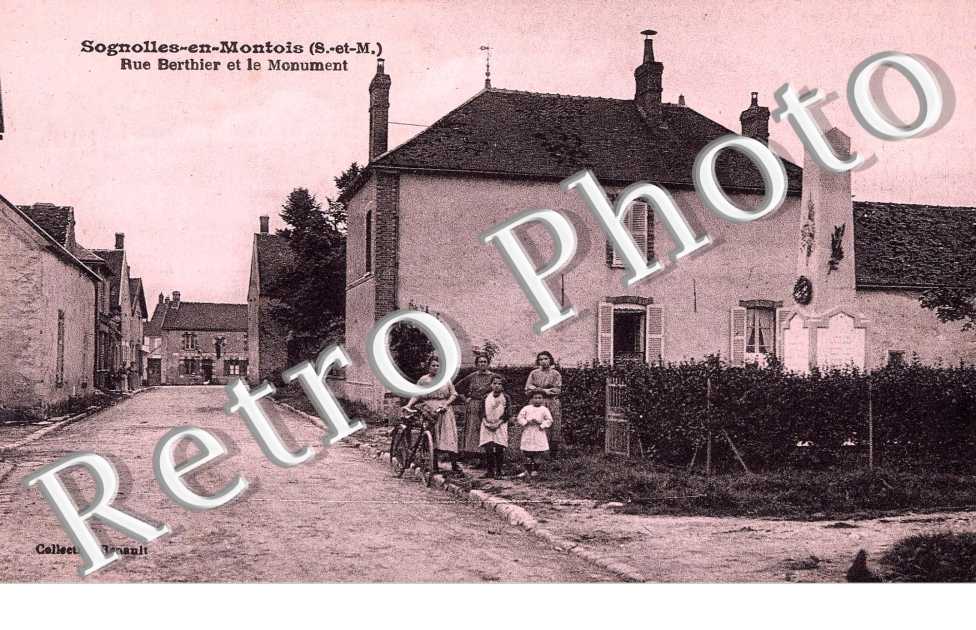 rue Berthier et le monument