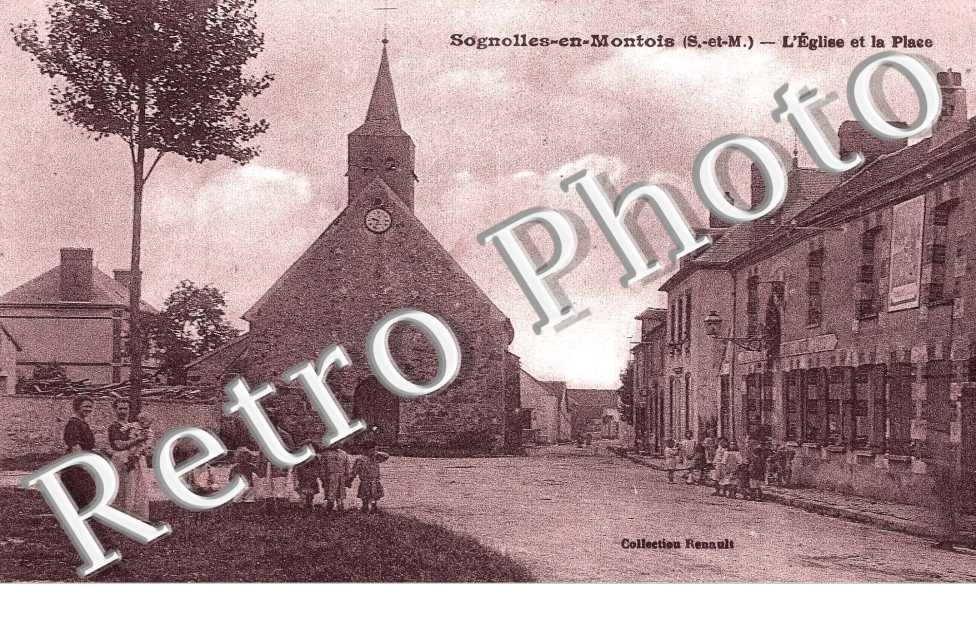 l'eglise et la place