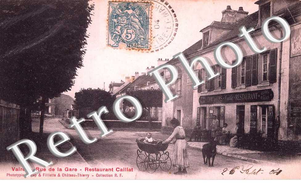 Rue de la gare - Restaurant Caillat
