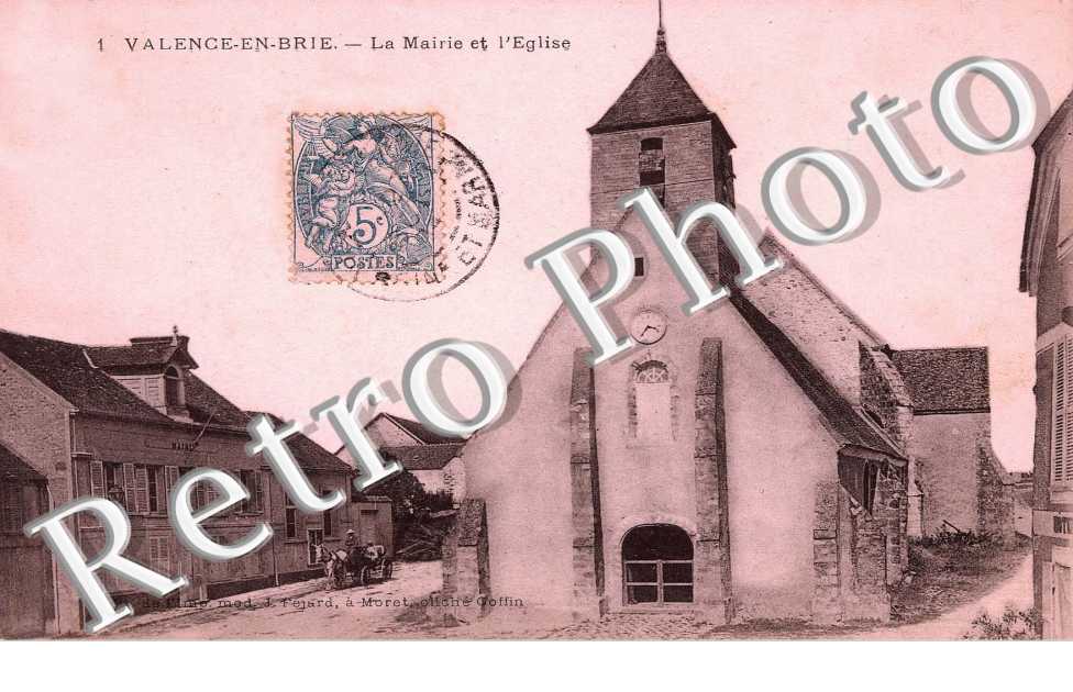 La mairie et l'eglise
