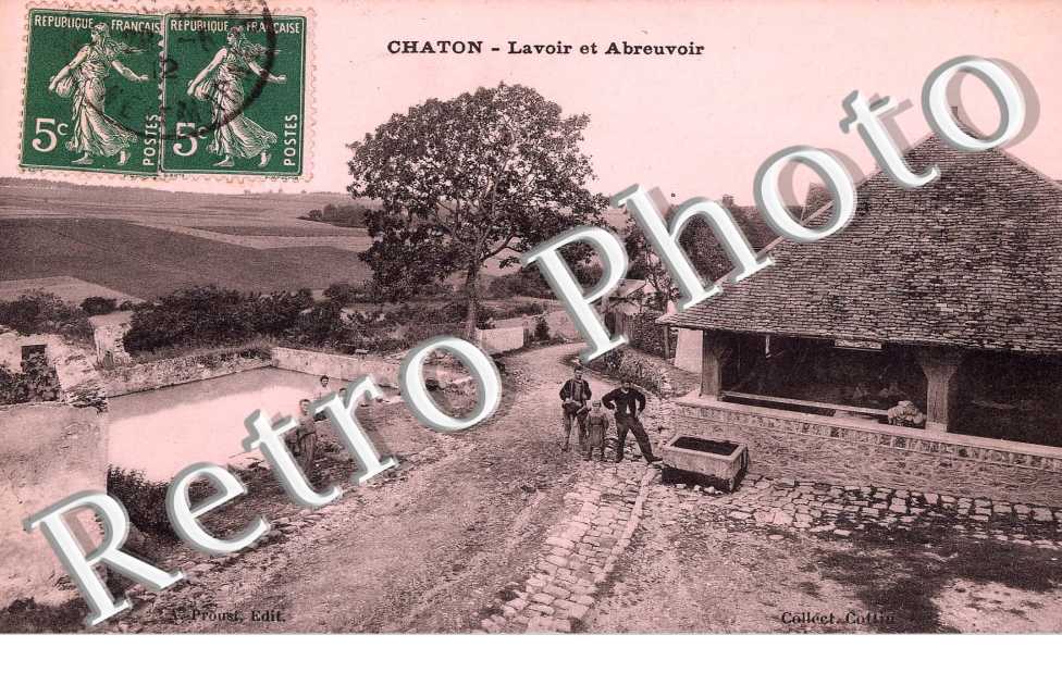 CHATON - Lavoir et abreuvoir