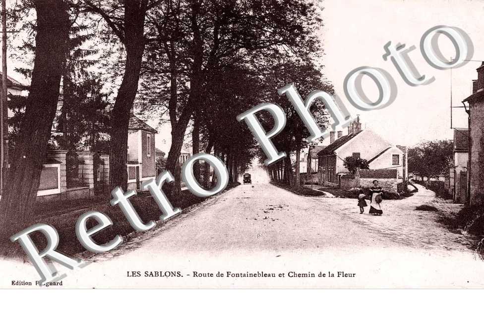 Route de Fontainebleau - chemin de la Fleur