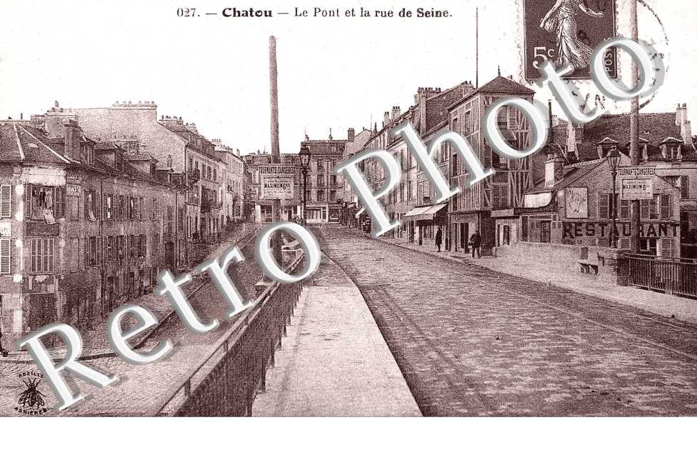 Le Pont et la Rue de Seine