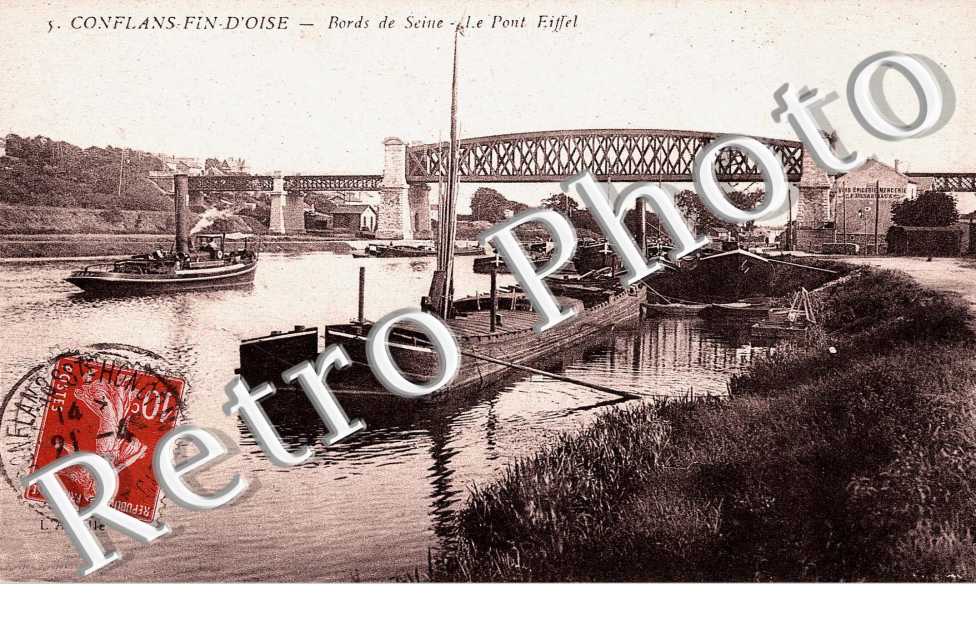 Bords de la Seine - Le Pont Eiffel