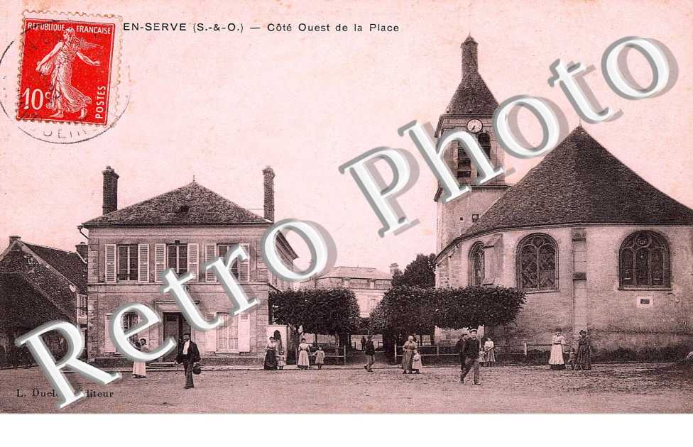 cote ouest de la place